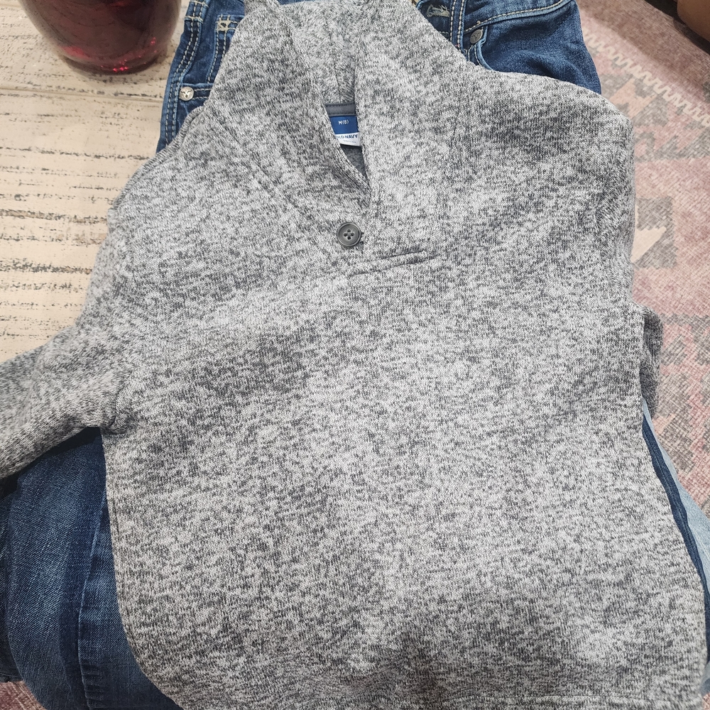 Old Navy Gray Boys Sweater
